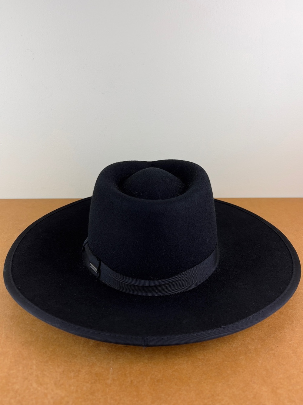 BRIXTON BLACK WOOL RANCHER HAT - Picture 5 of 11